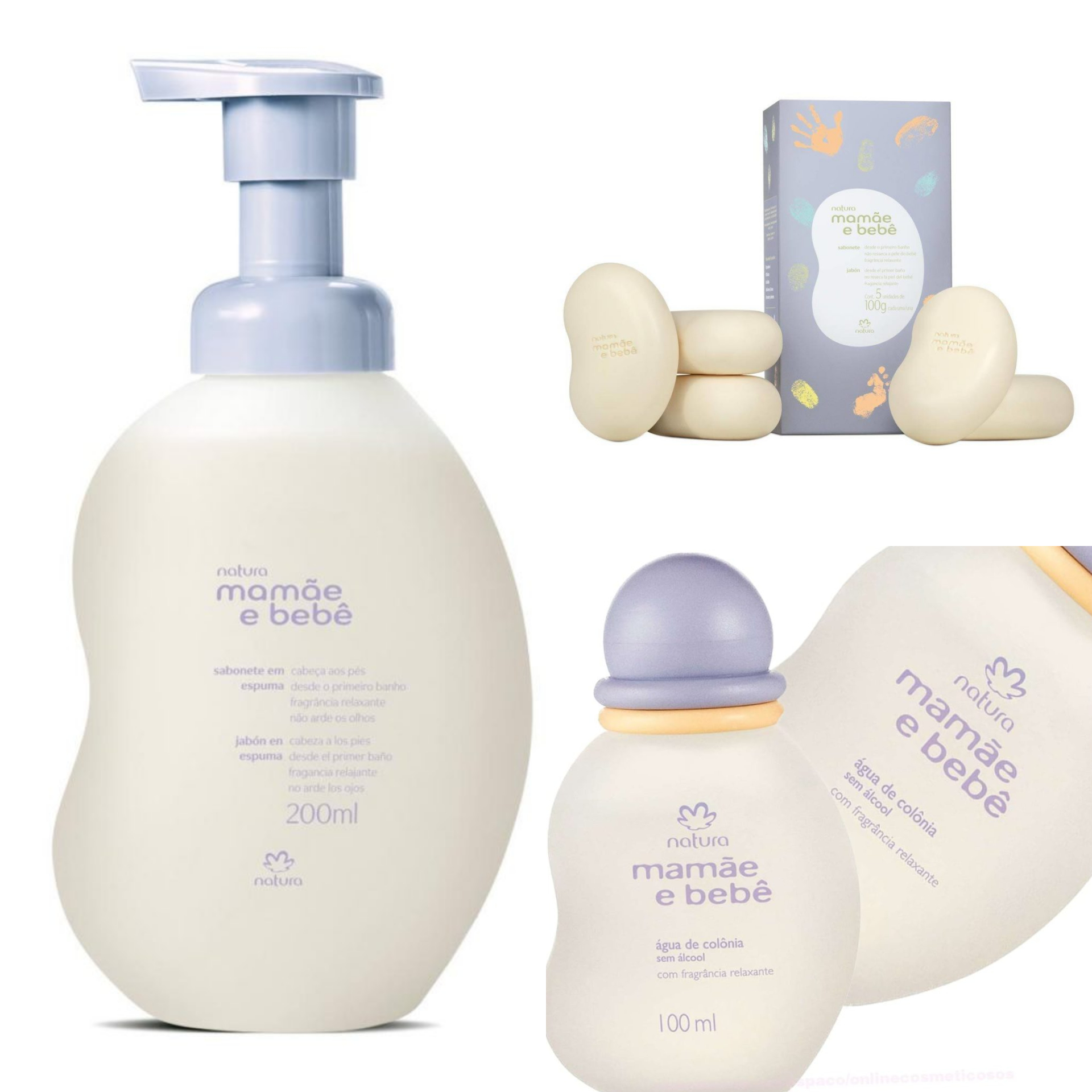 Kit Natura Mamãe e Bebê Relaxante ( 3 produtos) | GE-STORE